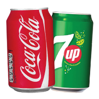 Fizzy Canned Soft Drinks