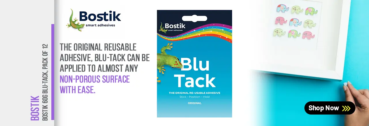 Bostik Blu Tack 60g (Pack of 12)