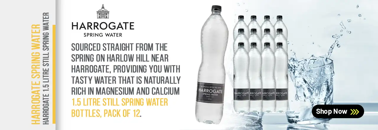 Harrogate Still Spring Water 1.5L Plastic Bottle