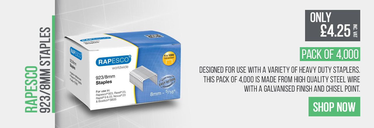 Designed or use with a variety of heavy duty staplers