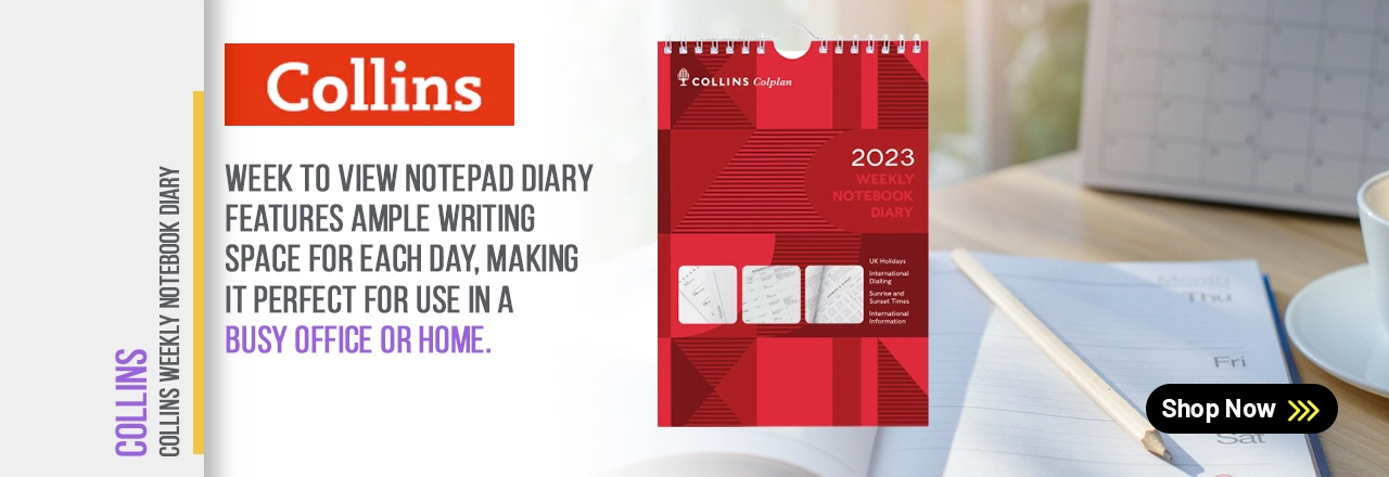 Collins Weekly Notebook Diary