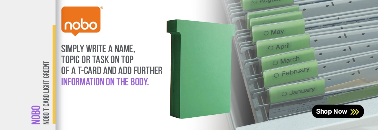 Nobo T-Card Light Green