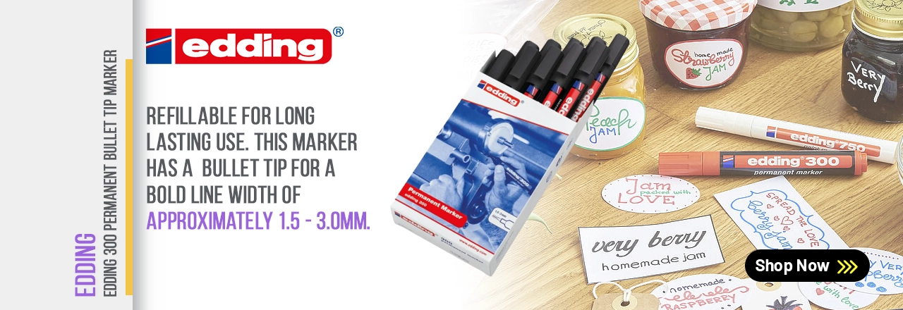 Edding 300 Permanent Bullet Tip Marker