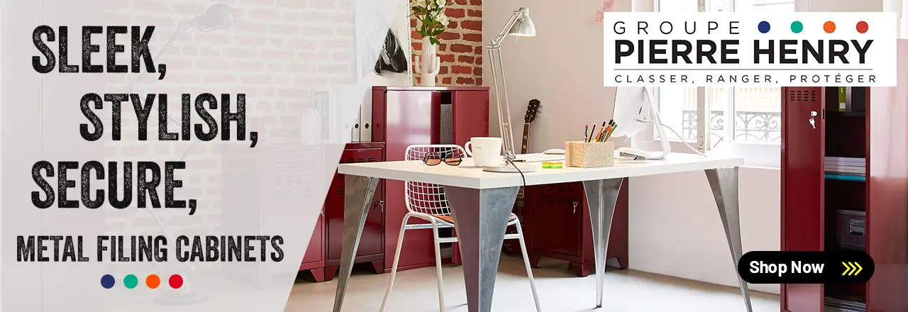 view our range of Pierre Henry Filing cabinets