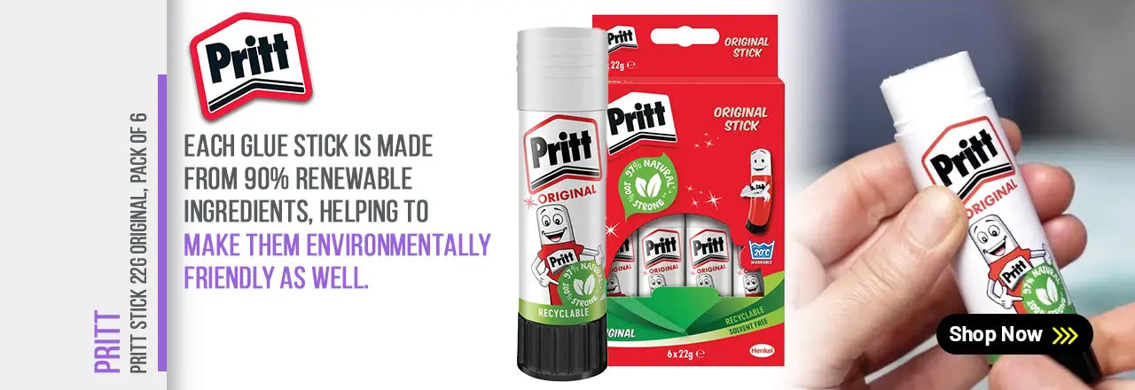 Pritt Stick Glue Stick 22g (Pack of 6)