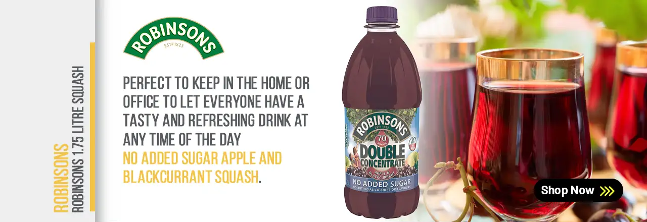Robinsons NAS Double Concentrate Apple and Blackcurrant