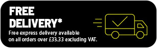 Free Delivery on orders over £33.33 ex. VAT